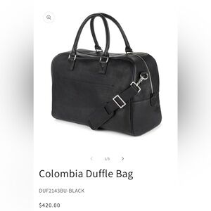 Bugatti Elegant Leather Duffel Bag - NWT